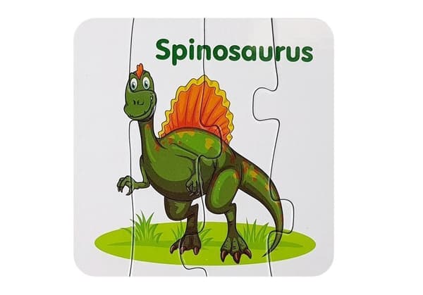 Pædagogisk puslespil Dinosaurer engelsk 10 forbindelser