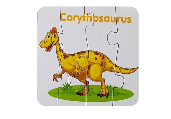 Pædagogisk puslespil Dinosaurer engelsk 10 forbindelser