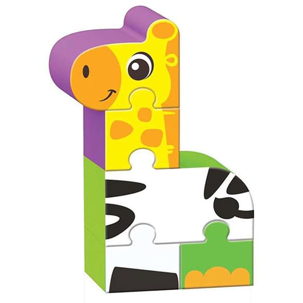 Reig Musicales Puslespil Med Blokke-tal Sound Zoo Gul