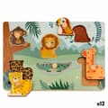 Pikkukuva 1 / 7: Animals Puzzle Woomax + 18 Months (12 Units)