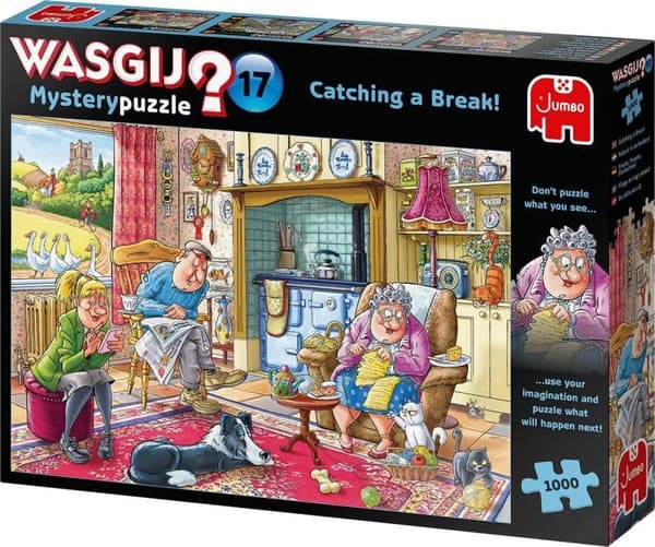 Wasgij Mystery 17 Rack i køkkenet! puslespil - 1000 brikker