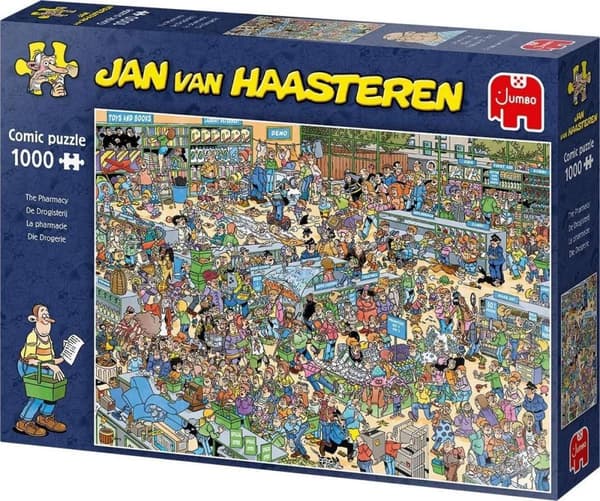 Jan van Haasteren The Drugstore puslespil - 1000 brikker