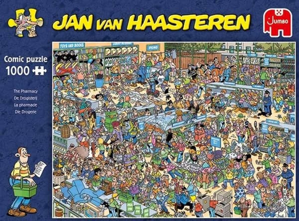 Jan van Haasteren The Drugstore puslespil - 1000 brikker