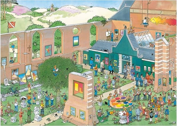 Jan van Haasteren Konstmarknadspussel - 1000 bitar