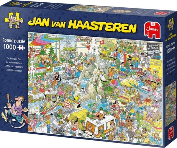 Jan van Haasteren Vakantiebeurs-puslespillet - 1000 brikker