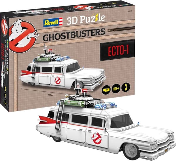 Revell 00222 Ghostbusters Ecto-1 Car 3D-pussel