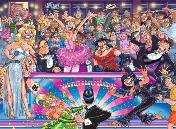Wasgij Original 30 Vals, Tango og Jive! puslespil - 1000 brikker