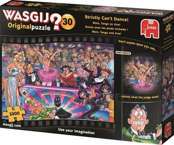 Wasgij Original 30 Vals, Tango og Jive! puslespil - 1000 brikker