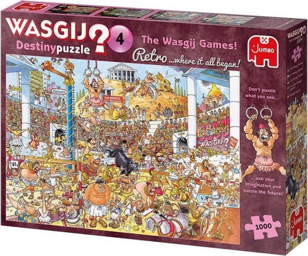 Wasgij Retro Destiny 4 1000 stk