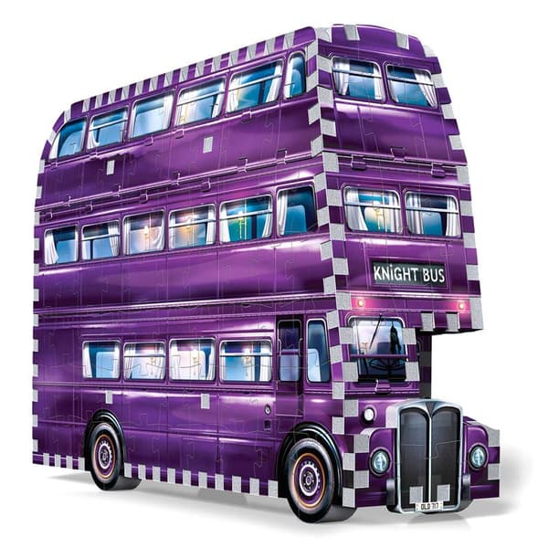 Wrebbit Ridder Bus Harry Potter 3d Gåde Flerfarvet