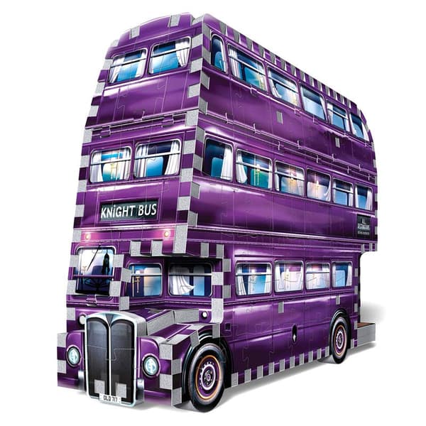 Wrebbit Ridder Bus Harry Potter 3d Gåde Flerfarvet
