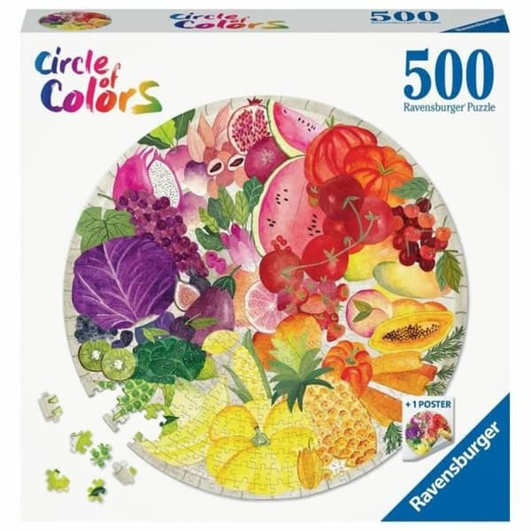 Puzzle Ravensburger Iceland: Kirkjuffellsfoss (500 Pieces)