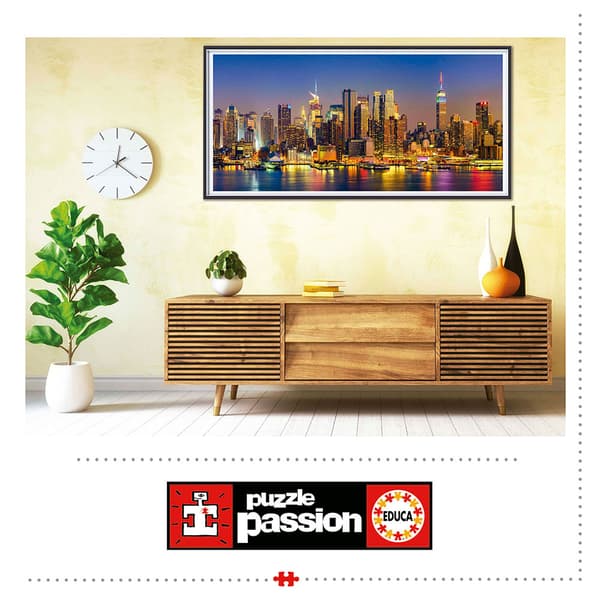 Educa New York City Skyline Panorama-puslespil 3000 Stykker