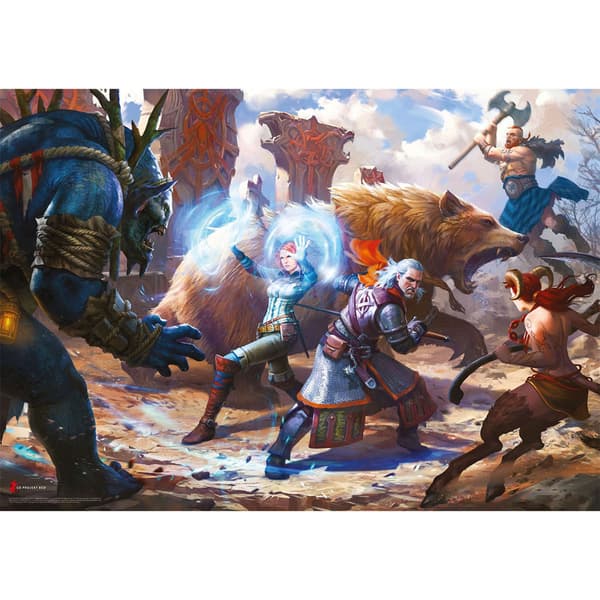 Good Loot Good Loot - The Witcher Puxxle Geralt & Triss Pussel
