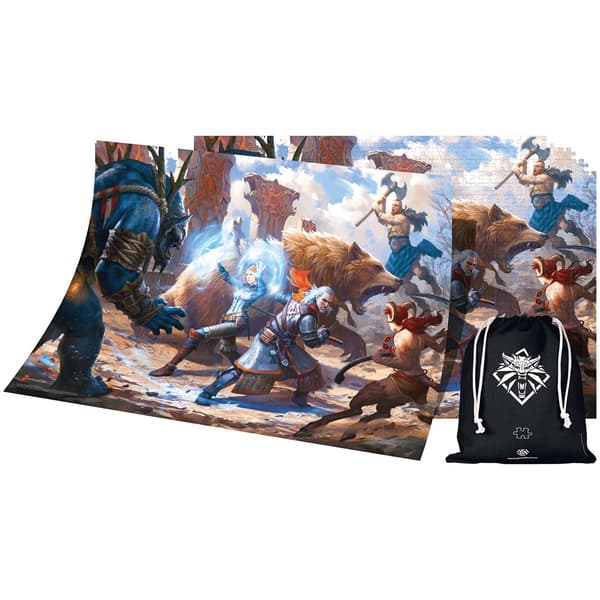 Good Loot Good Loot - The Witcher Puxxle Geralt & Triss Puslespil
