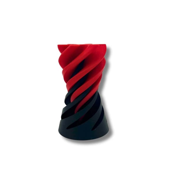 Impossible pass through spiral cone 3D Printed