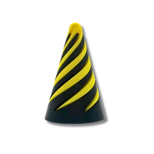 Impossible pass through spiral cone 3D Printed