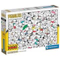 Miniatyrbild 1 av 7: Clementoni Pussel Impossible Peanuts 1000 Pieces Flerfärgad
