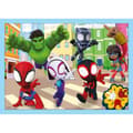 Miniatyrbillede 3 af 5: Trefl Spidey and Friends 4i1 puslespil 12-24 brikker