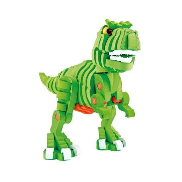Toi-Toys Craft Puzzle Dinosaur 25,8 Cm Grøn 104 dele