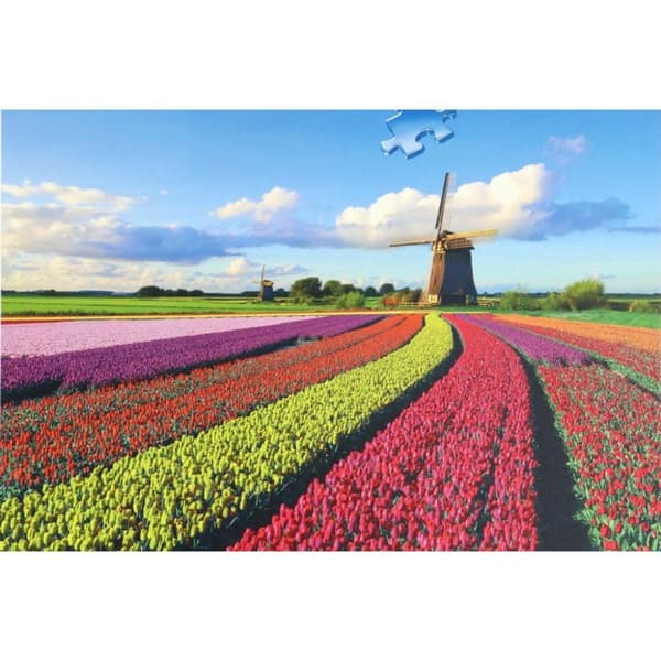 Ravensburger puslespil hollandsk vindmølle 1000 brikker