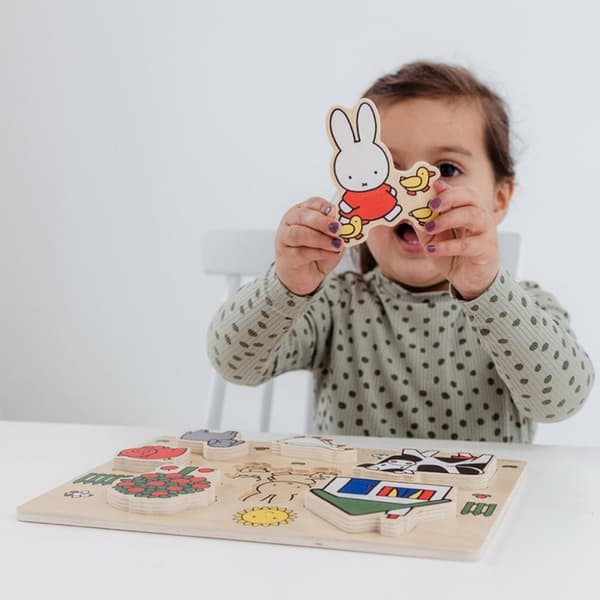 Miffy træpuslespil 7 brikker