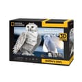 Miniatyrbild 3 av 3: Cubic Fun National Geographic 3D-pussel Snowy Owl 32 bitar