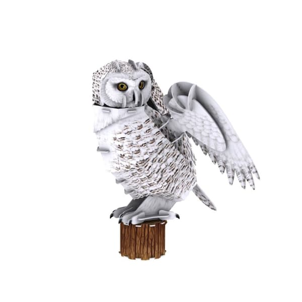 Cubic Fun National Geographic 3D-pussel Snowy Owl 32 bitar