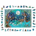 Miniatyrbild 3 av 9: Puzzle Ravensburger 17516 Fantasy Forest Wood 500 Pieces