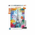 Miniatyrbillede 1 af 5: Puzzle Nathan Tour Eiffel