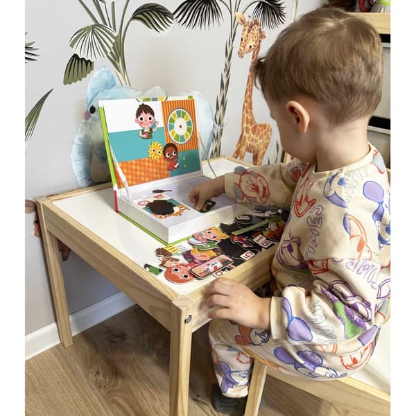 TOOKY TOY Träpussel Magnetisk låda