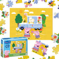 Miniatyrbild 1 av 9: PEPPA PIG PUZZLE 30 BILAR ETT HÄRLIGT ÄVENTYR FÖR Småbarn