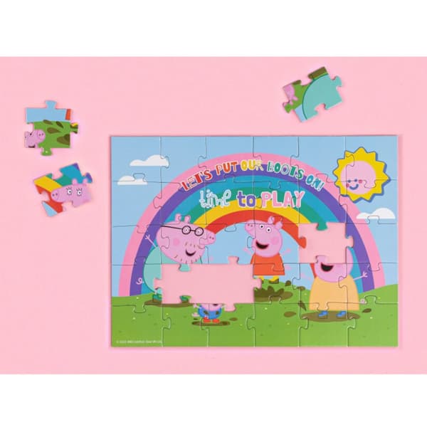 PEPPA-GRIS 30 DEKS ET SØD PUSLE TIL SMÅBØRN PEPPA-GRIS