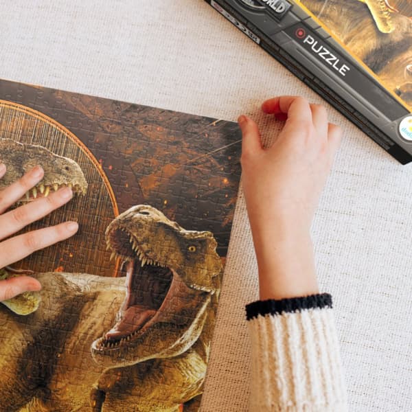 JURASSIC PARK PUSLE 500 STK JURASSIC WORLD MEGA SÆT