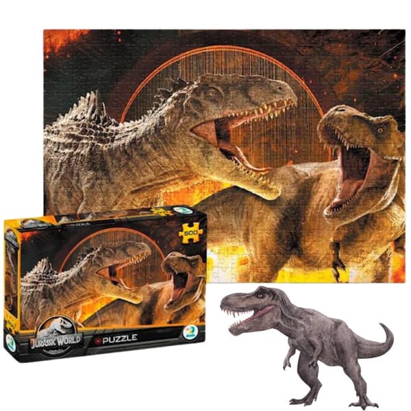 JURASSIC PARK PUSLE 500 STK JURASSIC WORLD MEGA SÆT