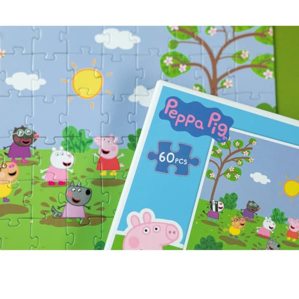 PEPPA PIG YSTÄVIEN PLALLA 60 KPL LAPSILLE