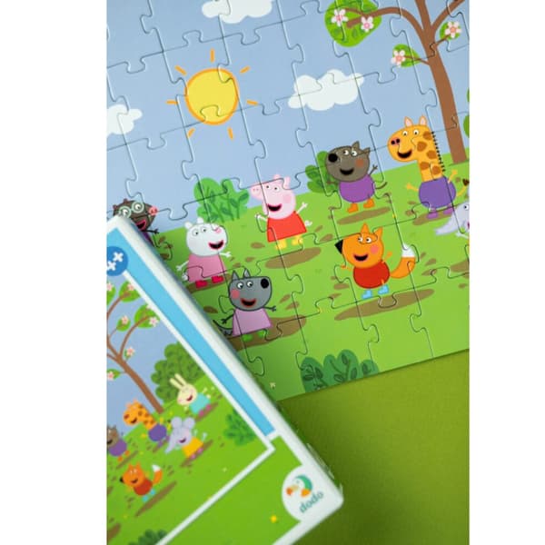 PEPPA PIG YSTÄVIEN PLALLA 60 KPL LAPSILLE