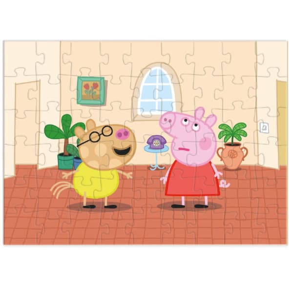 PUZZLE 4-i-1 PEPPA PIG SÖT FYRA PUSSEL I ETT PACK