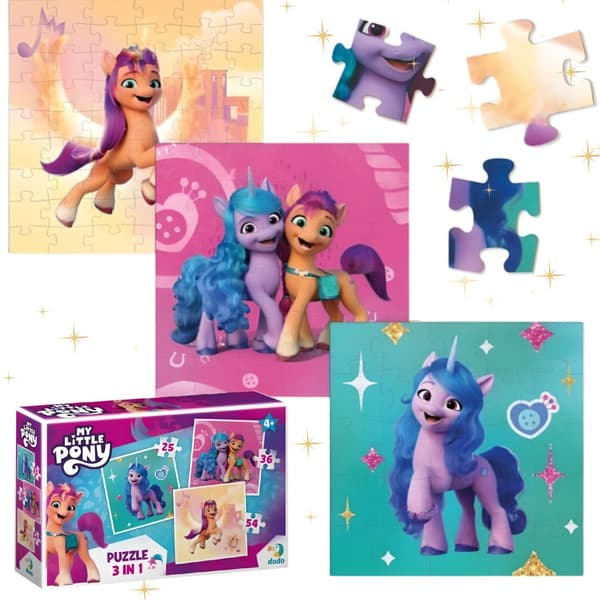 3i1 MY LITTLE PONY PUZZLE ETT FANTASTISKT PUSSELSETT FÖR DE YNGSTA