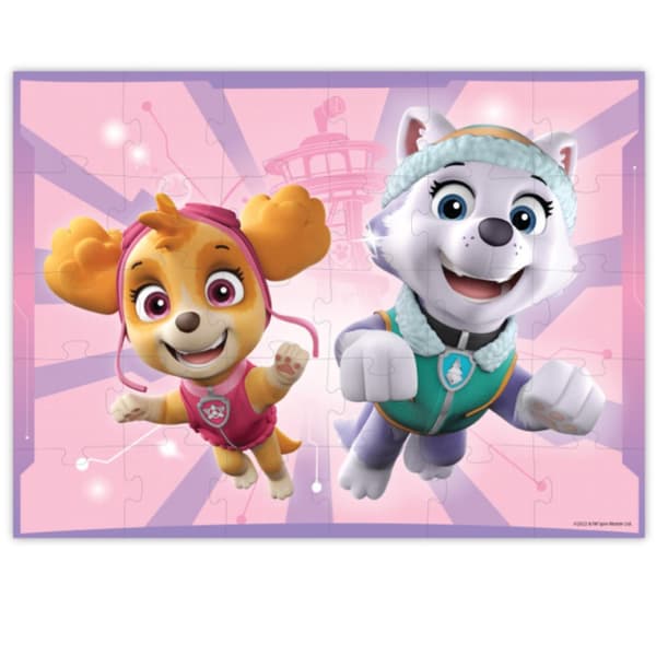 PAW PATROL PUSSEL PAW PATROL 30 DELAR FÄRGAT PUSSEL FÖR Småbarn