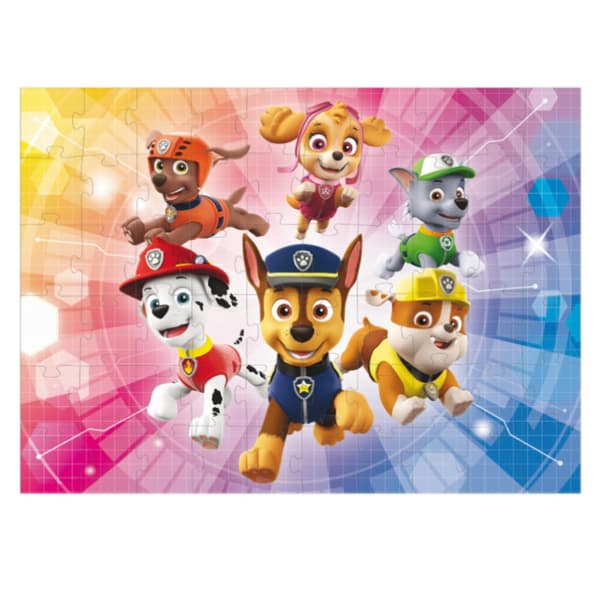 PAW PATROL PUSSEL PAW PATROL 60 DELAR FÄRGRIGT PUSSEL FÖR BARN