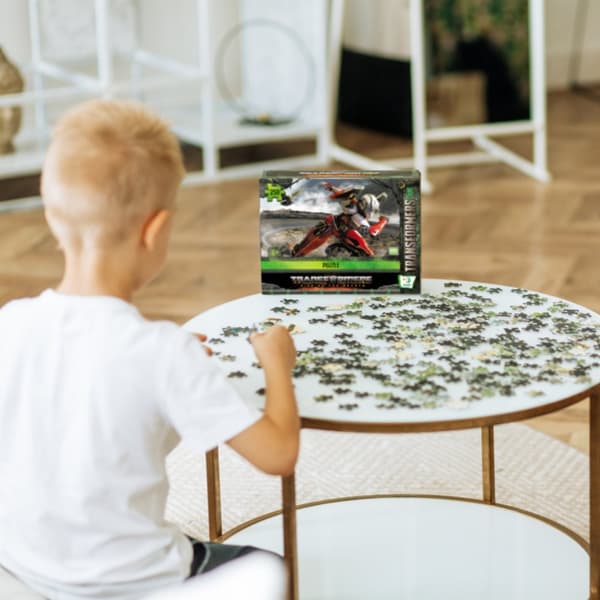 PUZZLE 250 STK TRANSFORMATORER MED BLØD TOUCH COATING PUSLE TIL BØRN