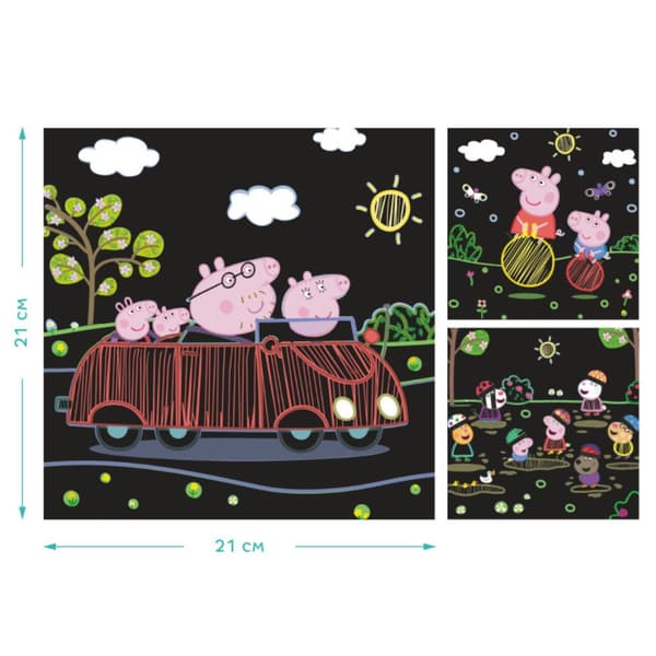 PEPPA PIG ART RAAPUTARAPPAMAALAUS NUORIMmille