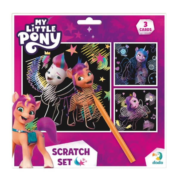 MY LITTLE PONY ART SCRATCH MALING TIL BØRN