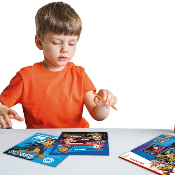 PAW PATROL ART SCRATCH PAPER SCRATCH MAALISETTI