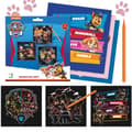 Pikkukuva 1 / 6: PAW PATROL ART SCRATCH PAPER SCRATCH MAALISETTI