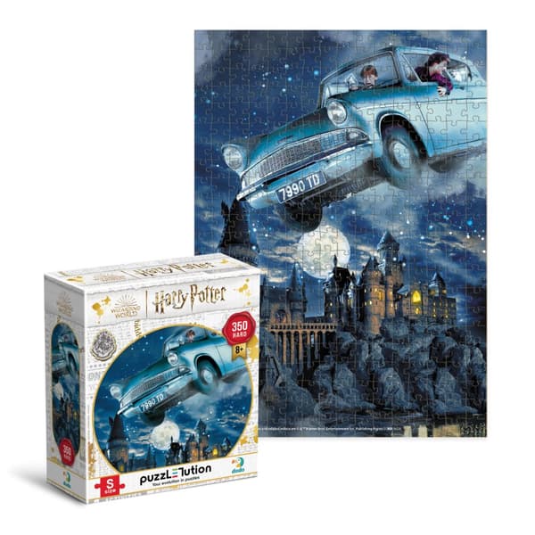 Harry Potter Pussel - Flygande Ford Anglia 350 bitar 8+