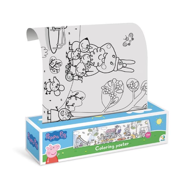 Peppa Pig Målarbok Roller Creative Set för att måla ritning