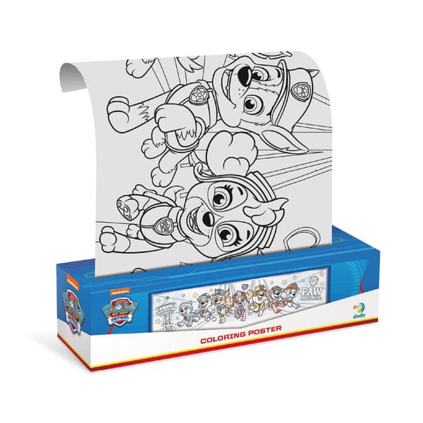 Kreativt sæt til maling Tegning Farvelægning Roll Paw Paw Patrol