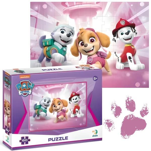 PAW PATROL PUSSEL 60 BILAR FÖR DE YNGSTA 200148